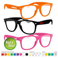 Kids Geek Glasses with Arm Imprint